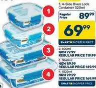 Pick n Pay Hypermarket Addis - 4-side oven lock container 520ml offer