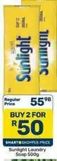 Pick n Pay Hypermarket Sunlight - laundry soap 500g offer