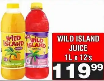 Advance Cash n Carry WILD ISLAND Juice offer