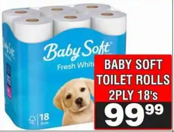 Advance Cash n Carry Baby Soft Toilet Rolls offer