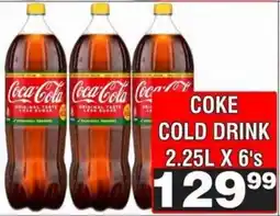 Advance Cash n Carry Coke Cold Drink offer
