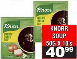 Advance Cash n Carry Knorr Brown Onion Soup offer