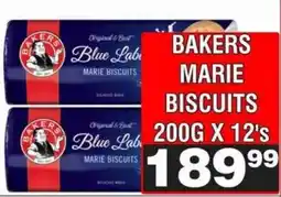 Advance Cash n Carry Bakers Marie Biscuits offer