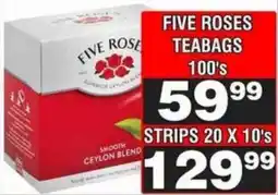 Advance Cash n Carry Five Roses Teabags offer