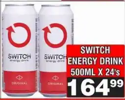 Advance Cash n Carry Switch Energy Drink offer