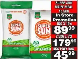 Advance Cash n Carry Super Sun Maize Meal offer