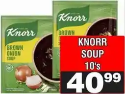 Advance Cash n Carry Knorr Brown Onion Soup offer