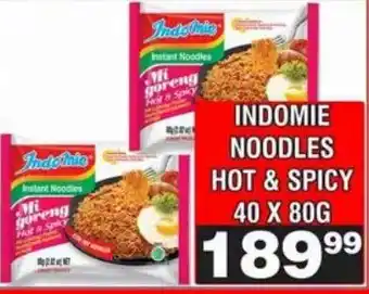 Advance Cash n Carry Indomie Noodles Hot & Spicy offer