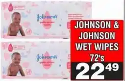 Advance Cash n Carry Johnson & Johnson Wet Wipes offer
