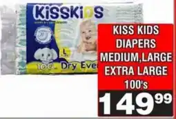 Advance Cash n Carry KISS KIDS DIAPERS offer