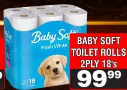 Advance Cash n Carry Baby Soft Toilet Rolls offer