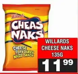 Advance Cash n Carry Willards Cheese Naks offer