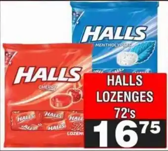 Advance Cash n Carry HALLS LOZENGES offer