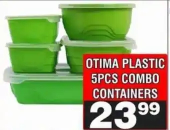 Advance Cash n Carry OTIMA PLASTIC CONTAINERS offer