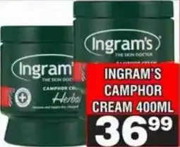 Advance Cash n Carry Ingram's Camphor Cream offer