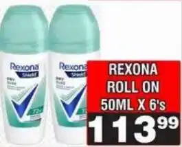 Advance Cash n Carry Rexona Roll On offer