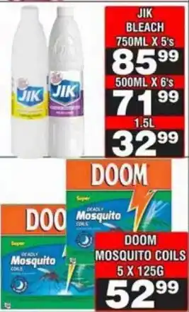 Advance Cash n Carry JIK BLEACH offer