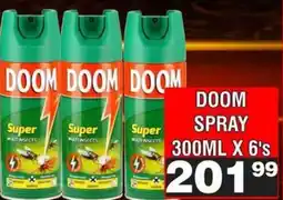 Advance Cash n Carry Doom spray offer