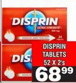 Advance Cash n Carry Disprin Extra Strength Tablets offer