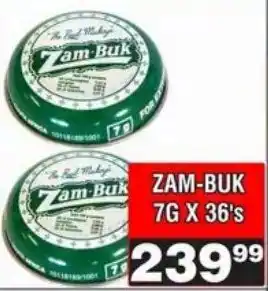 Advance Cash n Carry Zam-Buk offer
