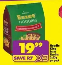 Shoprite Eezee noodles Assorted offer