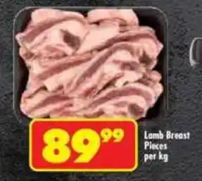 Lamb Breast Pieces