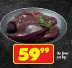 Shoprite Ox Liver offer