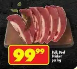 Shoprite Bulk Beef Brisket offer