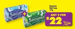 Shoprite Securex Bath Soap offer