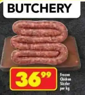 Shoprite Frozen Chicken Sizzler offer