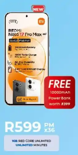 Chatz Connect REDMI Note 17 Pro Max offer