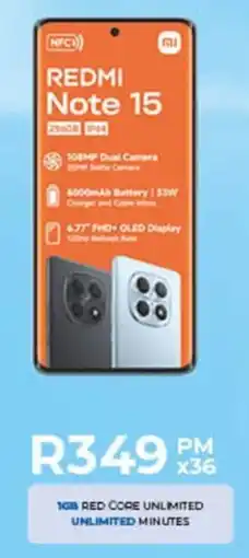 Chatz Connect REDMI Note 15 offer