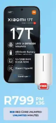 Chatz Connect Xiaomi 17T offer