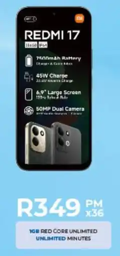 Chatz Connect REDMI 17 offer