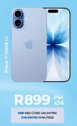 Chatz Connect iPhone 17 256GB 5G offer