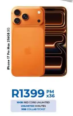 Chatz Connect iPhone 17 Pro Max 256GB 5G offer