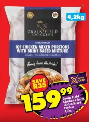 Shoprite Grain Field Chickens IQF Chicken Mixed Portions offer