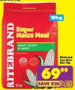 Shoprite Ritebrand Super Maize Meal offer