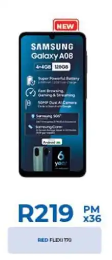 Chatz Connect SAMSUNG Galaxy A08 offer