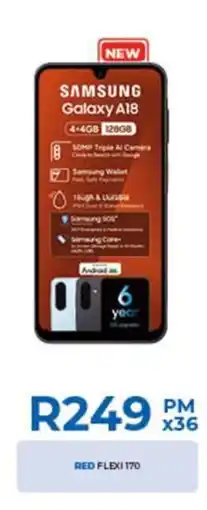 Chatz Connect SAMSUNG Galaxy A18 offer