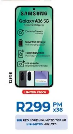 Chatz Connect SAMSUNG Galaxy A36 5G offer