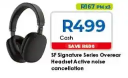 Chatz Connect SF Signature Series Overear Headset Active noise cancellation offer