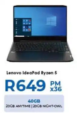 Chatz Connect Lenovo IdeaPad Ryzen 5 offer