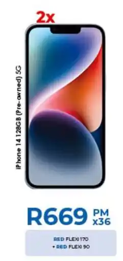 Chatz Connect iPhone 14 128GB offer