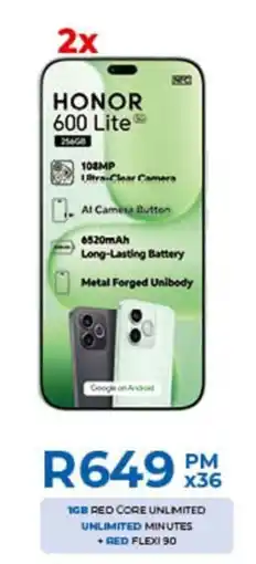 Chatz Connect HONOR 600 Lite offer