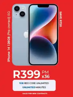 Chatz Connect iPhone 14 128GB (Pre-owned) 5G offer
