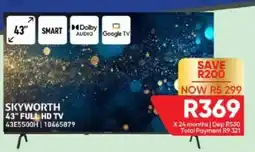 Furnmart SKYWORTH 43" FULL HD TV offer
