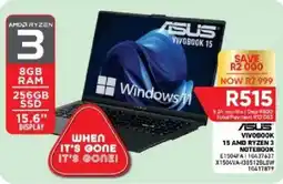 Furnmart ASUS VIVOBOK 15 NOTEBOOK offer