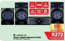 Furnmart Volkano Legacy Series Mini Hifi System offer
