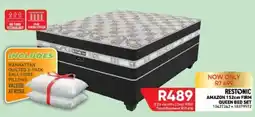 Furnmart Restonic Amazon 152cm Firm Queen Bed Set offer